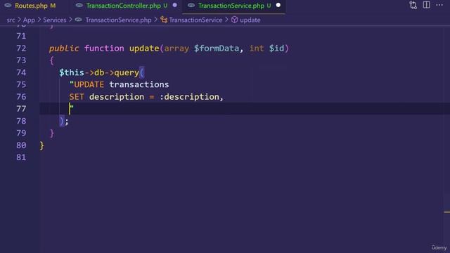 282 - Updating a Transaction смотреть онлайн