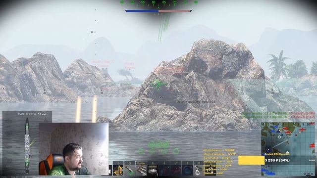 Флот Thunder.  Эсминец Германии Z-47. Стрим-Обзор смотреть онлайн