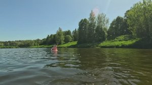 Сплав по Москве-реке на сапах