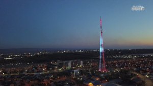 В День защиты детей братская телебашня озарится огнями