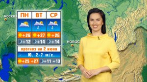 Прогноз погоды на 2 июня в Новосибирске