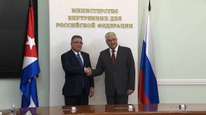 В МВД России состоялась встреча Владимира Колокольцева и Ласаро Альберто Альвареса Касаса
