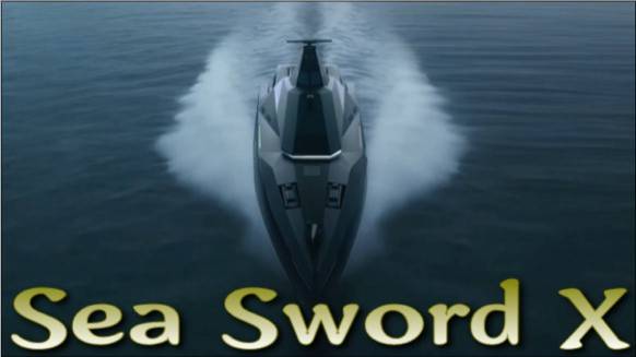 Новейший беспилотный надводный аппарат Sea Sword X
