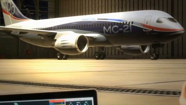 МС-21 - новый российский пассажирский самолет смотреть онлайн