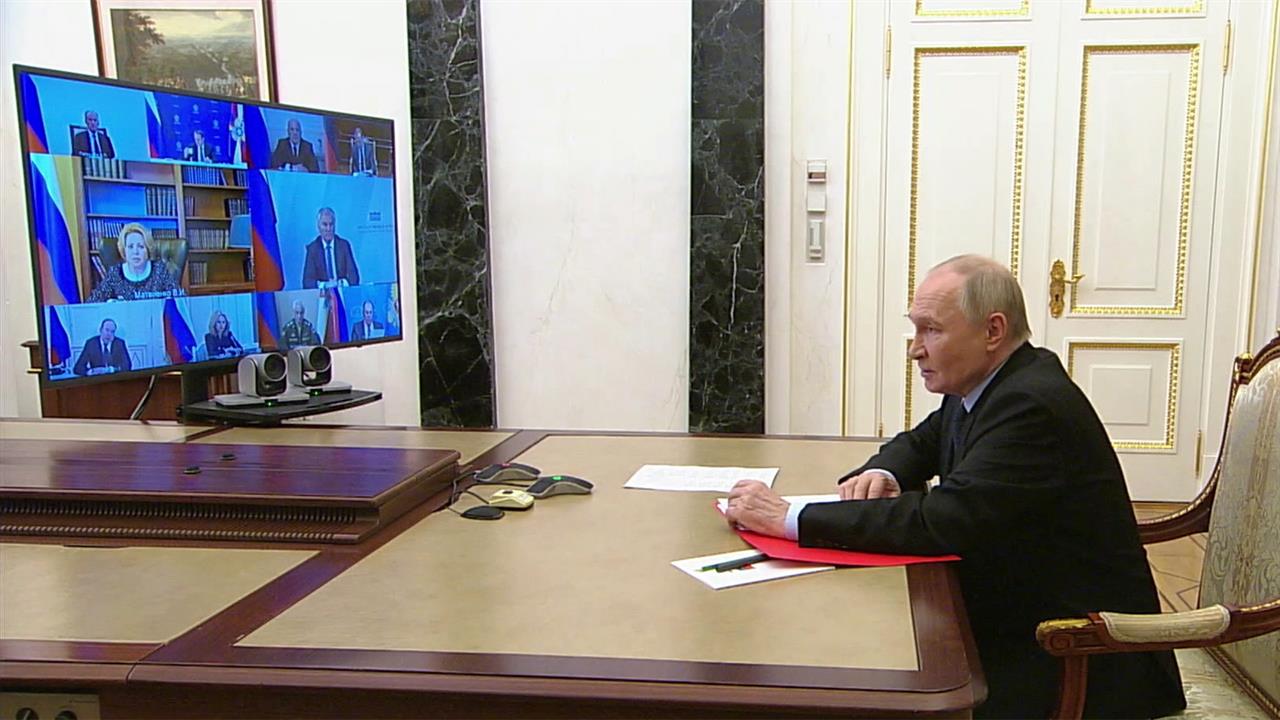 Владимир Путин обсудил с Советом безопасности вопросы здравоохранения