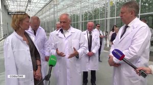 Село Журиничи Брянской области посетила министр сельского хозяйства РФ Оксана Лут