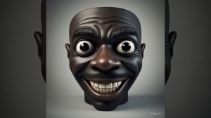 topeng bermuka manusia