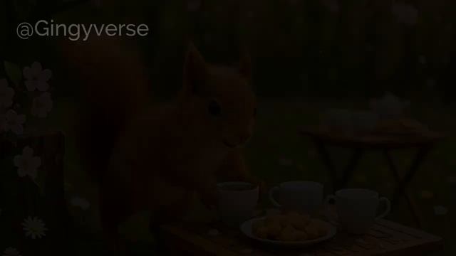 🍵 Tiny Cat Opens a Little Forest Café_ A Whisker-Warm Welcome 🍪🫖