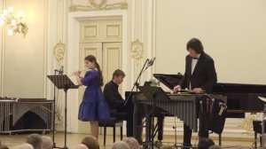 Боливар. Вероника Чижик флейта (10 лет) и джазовое трио. Филармония Спб.