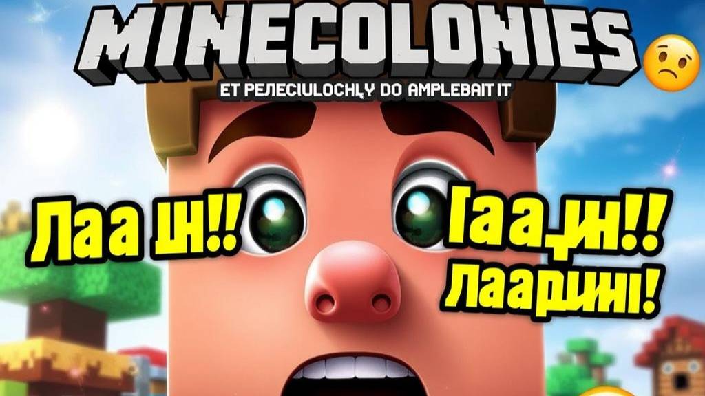 Minecolonies: От Деревни до Империи! МОЯ ПЕРВАЯ ДЕРЕВНЯ! 🥺 (Серия 1) Мечты в Майнкрафте!