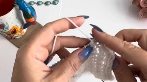 БЕЗУМНО КРАСИВО!  ВЯЖЕТСЯ НА ОДНОМ ДЫХАНИИ!