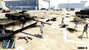 GTA 5 ШОК! (ч. 1) Франклин учит подружек воевать с NATOвцами