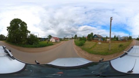 Дорога через Нижний Енангск и Рудниково (Кичменгско-Городецкий район)