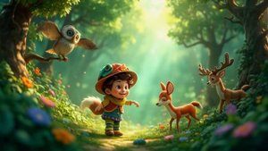 Песенка про животных для детей | В лесу зверята пляшут