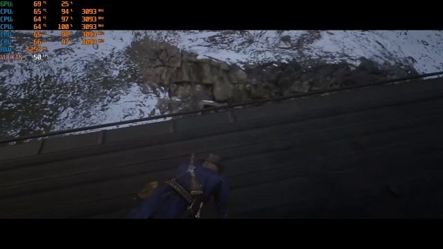 Red Dead Redemption 2-на ОЧЕНЬ СЛАБОМ ПК-ОГРАБЛЕНИЕ ПОЕЗДА НА 30 ФПС. GTX 1060 3GB смотреть онлайн