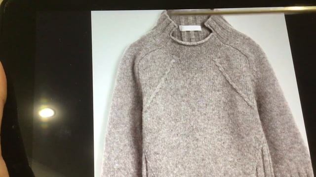 Свитер реглан погон//Воротник//МК Часть 5 смотреть онлайн