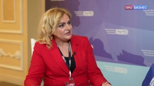 Интервью Нонны Каграманян на ХХ съезде «Деловой России»
