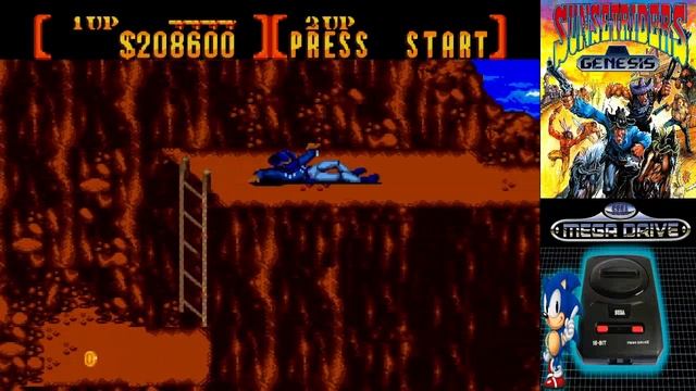 Прохождение Sunset Riders) На (HARD) Без смертей NO DEATHS (USA) (SEGA)