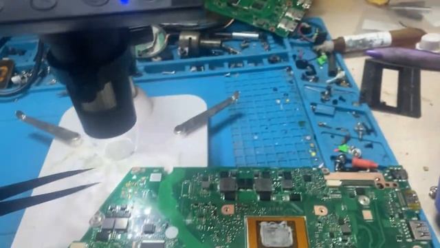 Ремонт ноутбука Asus Vivobook S14 m433. Платформа x421 rev. 2.0 Не включается смотреть онлайн