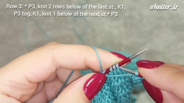 Вертикальный, рельефный узор "Гребешки" спицами 💖 Vertical, embossed knitting pattern.