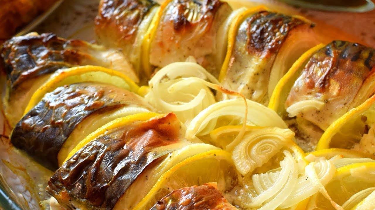 Скумбрия в духовке — сочная и ароматная! Как вкусно запечь рыбу без лишнего запаха 🐟🍋