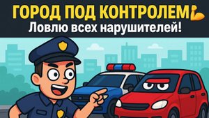 ГОРОД ПОД КОНТРОЛЕМ! Ловлю всех нарушителей!