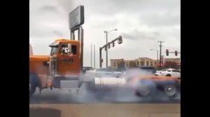 Драг рейсинг на грузовиках!!! Big Truck Part 1!!! ОБЫЧНОЕ ВИДЕО