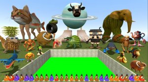 Итальянские мемы VS Спрунки Gmod|Мультики про Спрунке в ГАРРИС МОД
