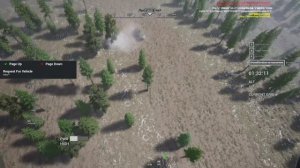 Дрон заснял бой под Бахмутом в SQUAD 2023