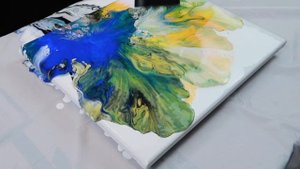Fluid Painting Dutch Pour Acrylic Painting