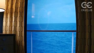 Внутренняя каюта с виртуальным балконом на Odyssey Of The Seas