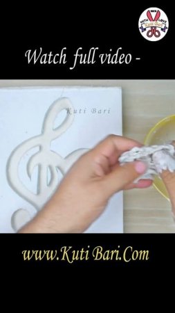 Wall Hanging flower vase making at Home  #flowervasemaking #craft #flowervaseideas