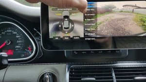 ГУ на Андроид 13 с внешним монитором для Ауди Q7 4L 2007год.