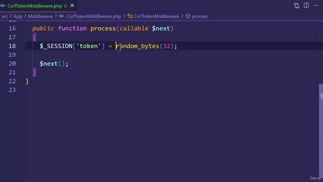 254 - Generating a CSRF Token смотреть онлайн