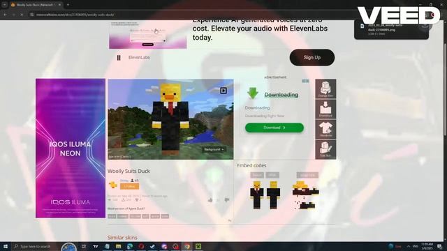 Как поменять скин в Minecraft Java Edition – Легкий способ! смотреть онлайн