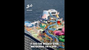 САМЫЙ БОЛЬШОЙ КРУИЗНЫЙ ЛАЙНЕР - ICON OF THE SEAS!