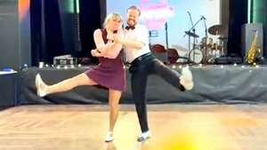 SWING DANCE Performance by Sondre & Tanya. Танцы