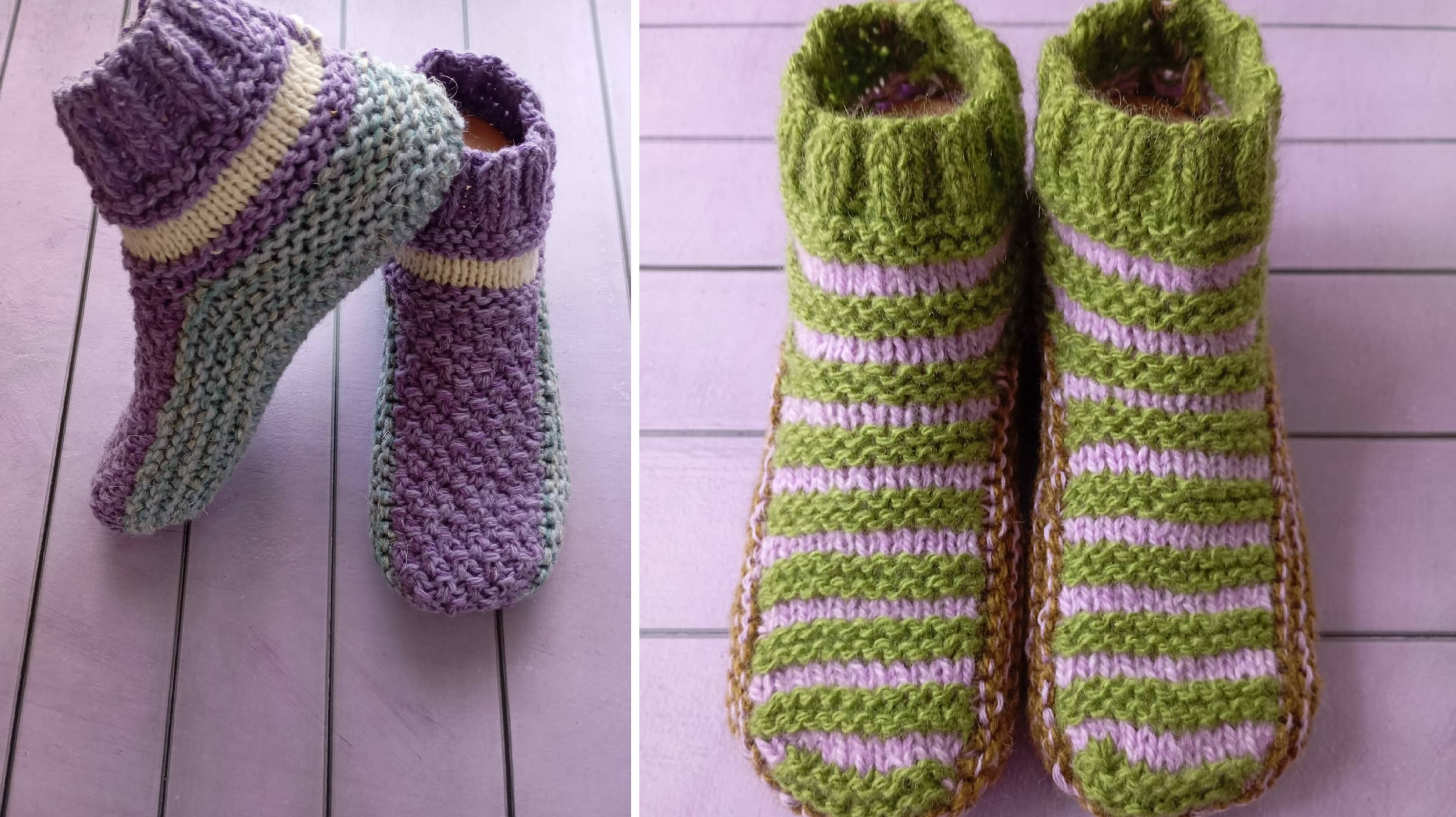 Вяжу тапочки - носочки на заказ и в подарок🤩 смотреть онлайн