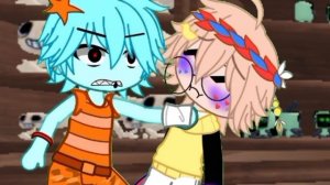 –"Shut me up!" Dandy's World. Финн,Губ,Глистен,Шримпо. Идея @nightfall438