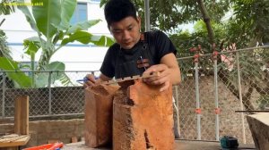 Turning Old Discarded Wood Into Million-Dollar Artworks. Creating Masterpieces from Discarded Wood