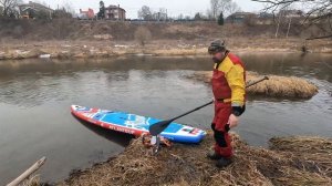 Плавник на SUP для самого жестокого мелководья