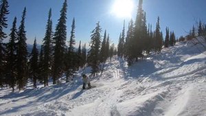 Шерегеш. Сноуборд, фрирайд, сектор Е на максималках.