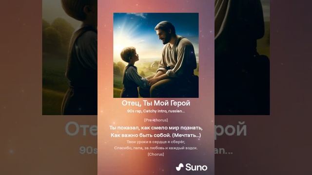 Отец, Ты Мой Герой #музыка