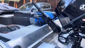 Tohatsu 30d 4 такта установка на лодку Girgis 390