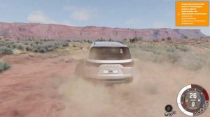 BeamNG DRIVE. Разрушение разных машин на бездорожье! КРУТО!