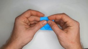 Не сложный шар кусудама из офисной бумаги