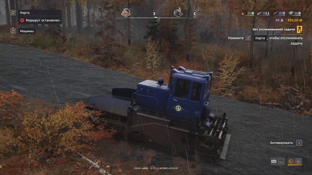 RoadCraft Прохождение 16 Карта  Завеса Закладка Окончание стройки дороги в гору к мастерской