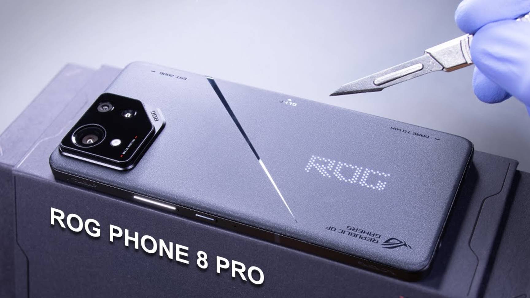 Распаковка ROG Phone 8 Pro Edition и тест камеры