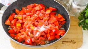 Жареный перец в томате