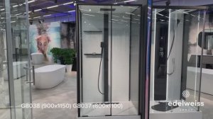 Душевая кабина Black & White G8038